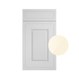 Salisbury Gloss Cream Gloss Finish Kitchen Doors