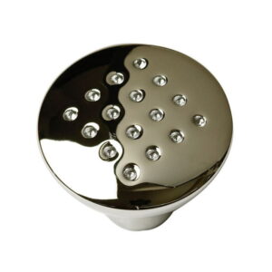 Chrome Dimple Knob Handle