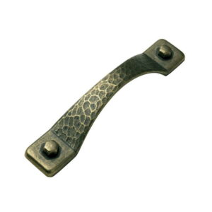 Hammered Bronze 'D' Handle